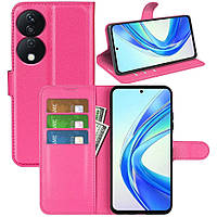 Чохол-книжка Litchie Wallet для Honor X7b Rose