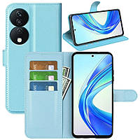 Чохол-книжка Litchie Wallet для Honor X7b Light Blue