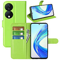 Чохол-книжка Litchie Wallet для Honor X7b Light Green