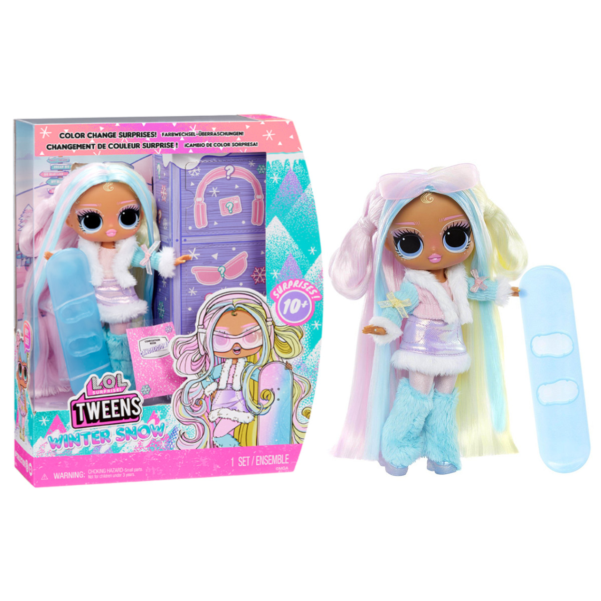 Лялька L.O.L. Surprise! серії Tweens Winter Snow Dummy зимова Лол Твінс Цукерочка 427711