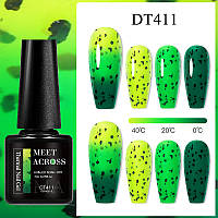 Зелений гель-лак для нігтів, що змінює колір, УФ-гель-лак, 7 мл