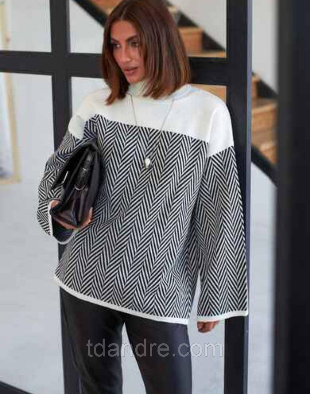 Жіночий светр-туніка, фото 1