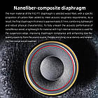 ⇒ FiiO FT1 (Black) - динамічні повнорозмірні закриті монітори, 60мм., 10 Гц - 40 кГц, котушка CCAW, фото 5
