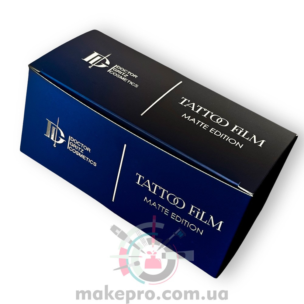 Плівка для загоєння тату Dr.Gritz Protective Tattoo Aftercare Film 15 см х 10 м МАТ (рулон)