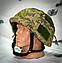 Кавер Kirasa на шолом с козирком Ballistic Helmet KC-HM001мультикам (Арт.KI605), фото 3