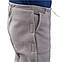 Адаптивні штани при травмуванні ніг, фліс Kirasa сірі (Арт KI422), фото 5