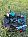 Акумуляторна болгарка Makita DGA511 Безщіткова 48V 6A, КШМ акумуляторна, фото 4