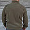 Кофта флісова Kirasa 320г/м хакі (52) (Арт KI413-3), фото 2