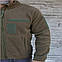 Кофта флісова Kirasa 320г/м хакі (56) (Арт KI413-5), фото 3