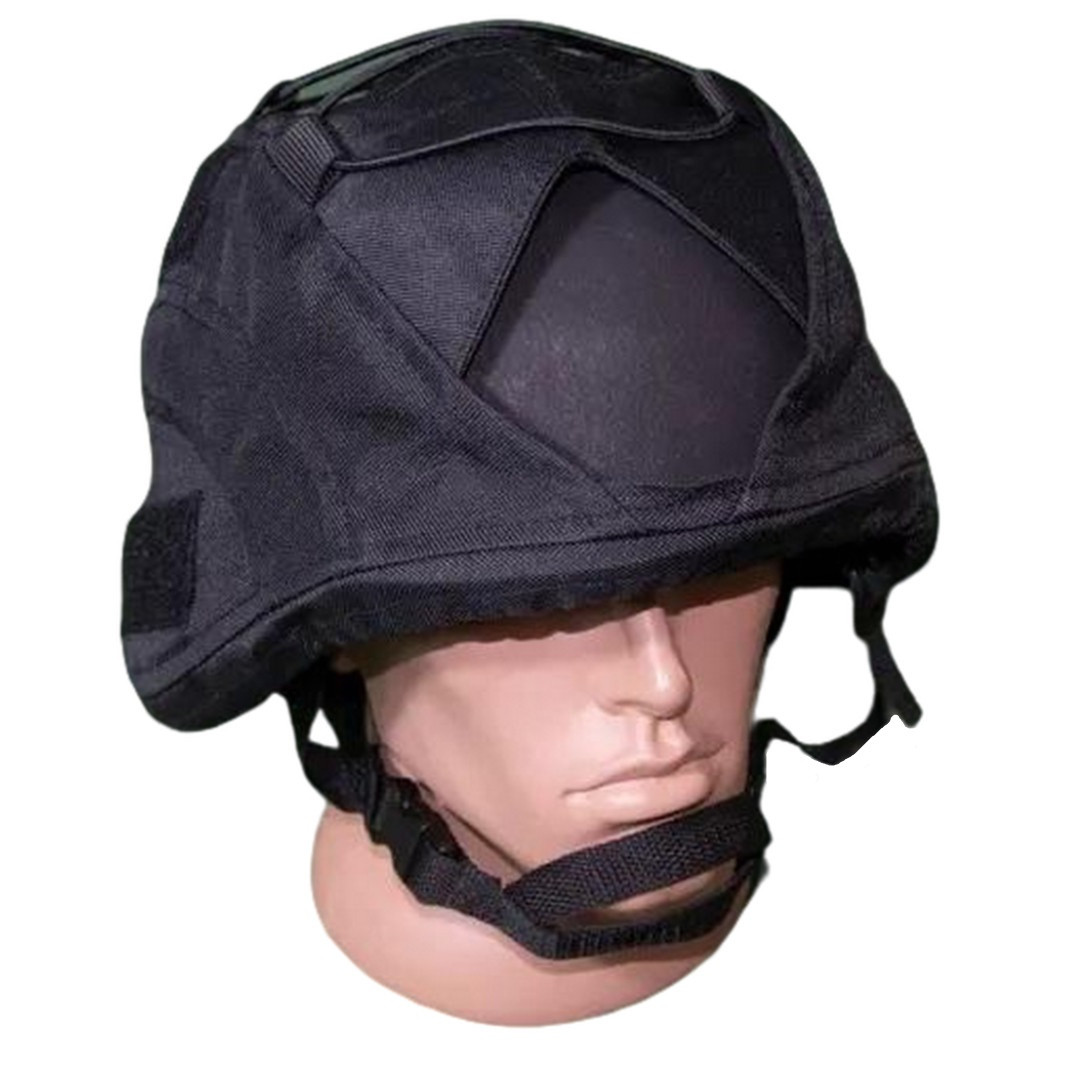 Кавер Kirasa на вухатий шолом чорний (Арт.KI599), фото 1