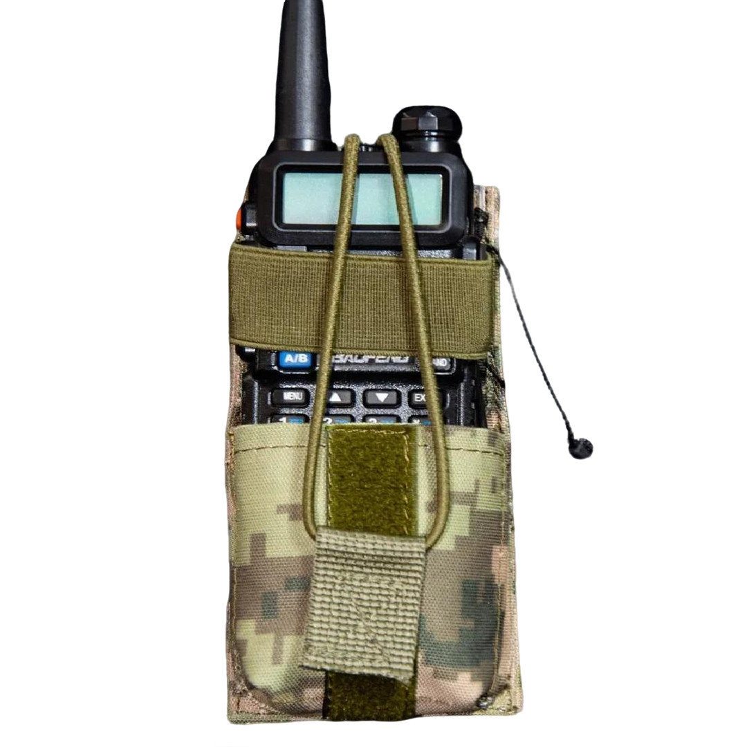 Підсумок під рацію кордура Kirasa піксель (Арт KI289), фото 1