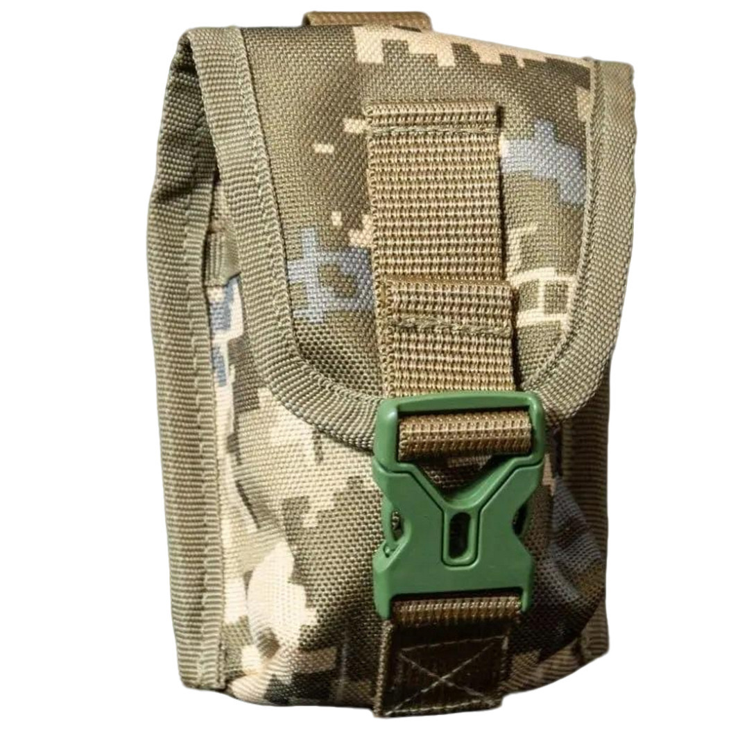 Підсумок під гранату кордура Kirasa піксель (Арт KI252), фото 1