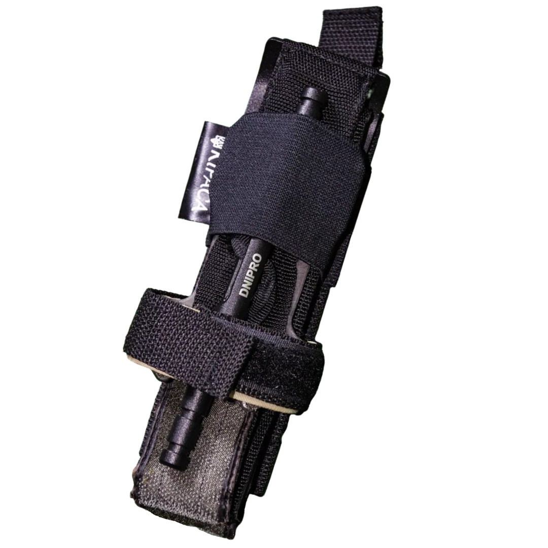 Підсумок для турнікета відкритий Kirasa чорний (Арт KI262), фото 1