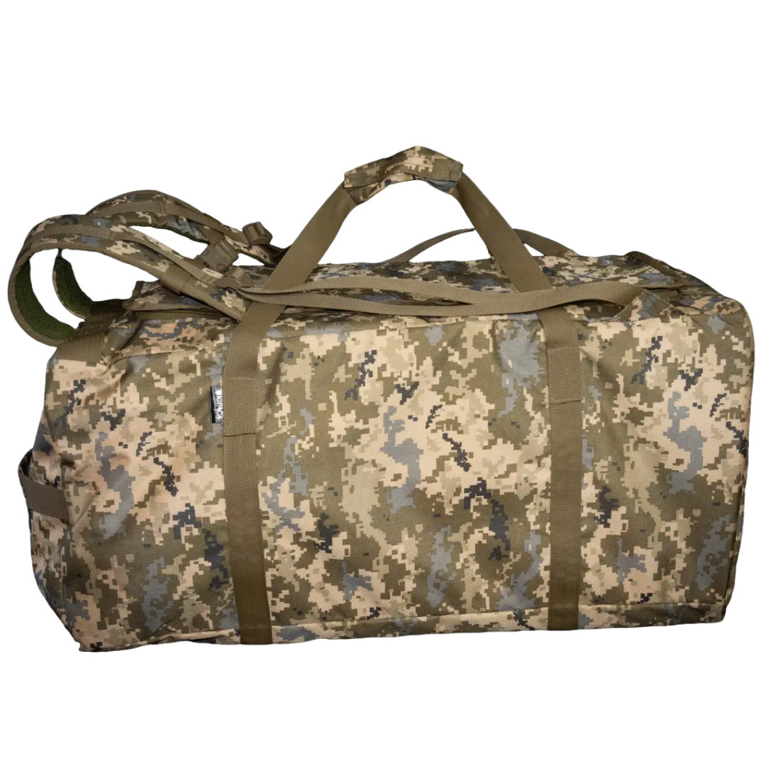 Рюкзак баул 130 літрів Kirasa кордура піксель (Арт KI954), фото 1