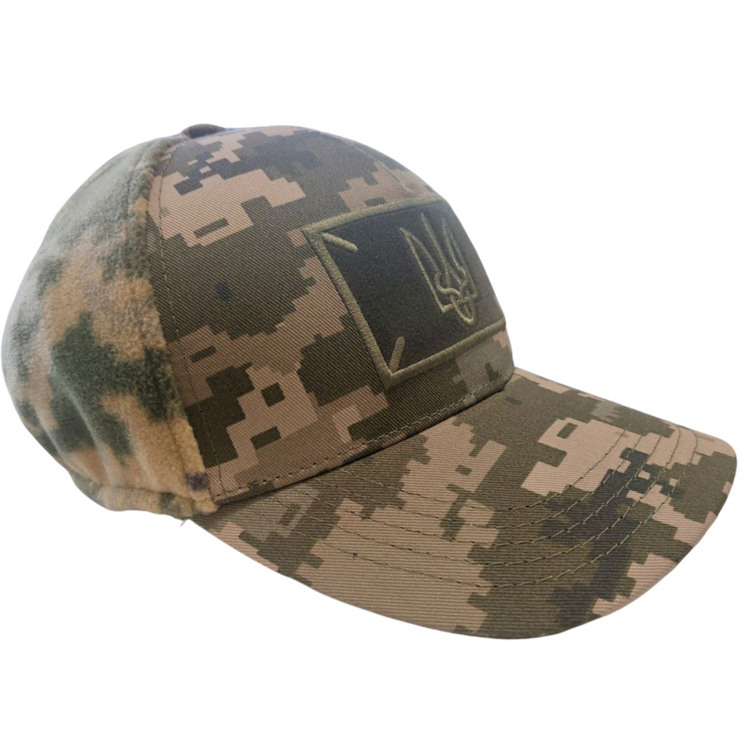 Зимова кепка на флісі герб Ranger піксель (RA8949), фото 1