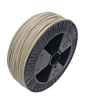 PP пруток для зварювання 4мм, круглий,  сіро-бежевий RAL7032 (бухта 5кг)