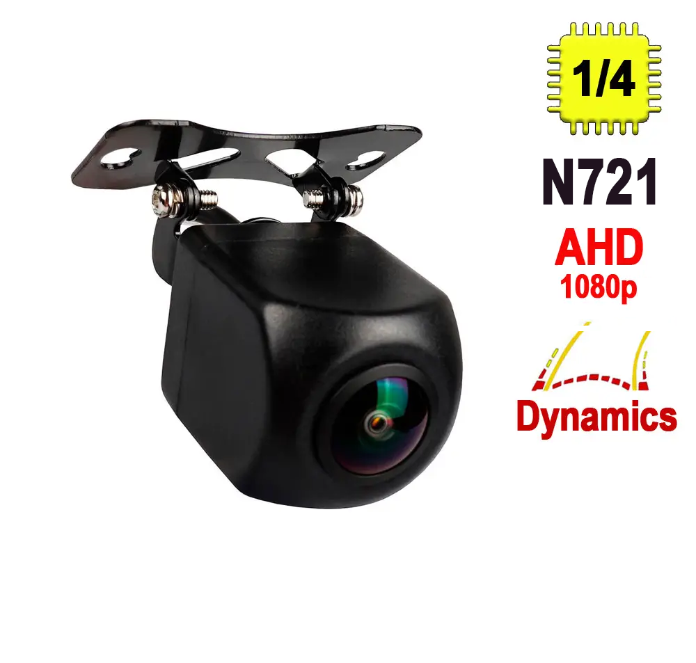 Цифрова AHD автомобільна камера заднього виду Terra HD-663MC, 1080p, сенсор N721