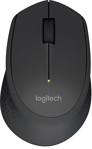 Мишка бездротова Logitech M280, Black, USB, бездротова, оптична, 1000 dpi, 3 кнопки, 1xAA, фото 1
