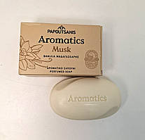 Тверде мило Papoutsanis Aromatics Hope Бергамот та Зелений чай, 100 г (Греція)