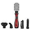 Фен-щітка для укладання волосся 5 в 1 RAF R416 Brush Ceramic 1200 Ватів зі змінними насадками, фото 3