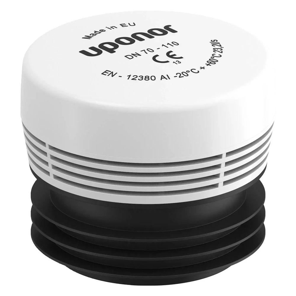 Клапан повітряний для каналізації Uponor HypAir DN 110 (70-110 мм) аератор (Німеччина) 1134571, фото 1