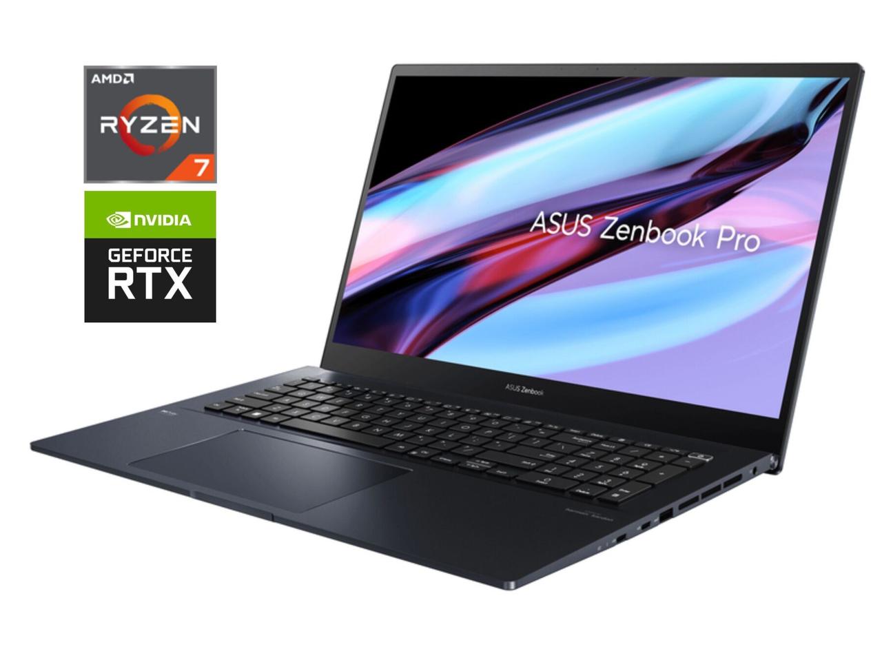 Ігровий ноутбук Б-клас Asus Zenbook Pro 17/ 17.3" 2560x1440/ Ryzen 7 6800H/ 16GB RAM/ 1000GB SSD/ RTX 3050 4GB