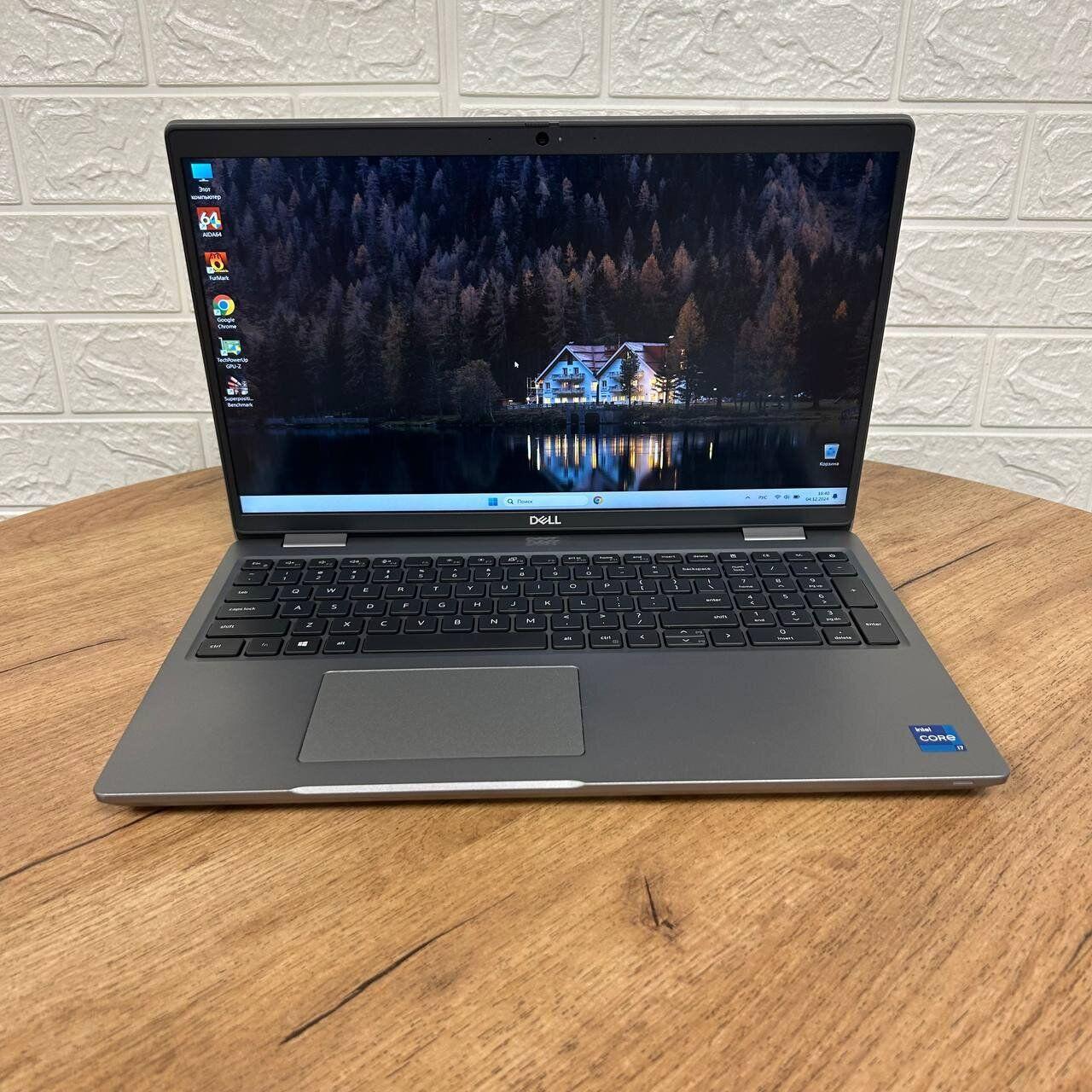 Б/в Ноутбук Б-клас Dell Precision 3561 15.6" 1920x1080| Core i7-11850H| 16 GB RAM| 256 GB SSD| Quadro T600 4GB