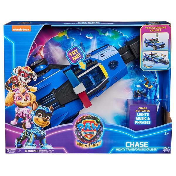 Ігровий набір Paw Patrol Поліцейський автомобіль-трансформер Гончика делюкс із серії Щенячий патруль у кіно 2