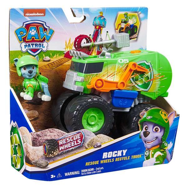 Ігровий набір Paw Patrol Мегаколеса Великий рятувальний автомобіль-трансформер із Рокі