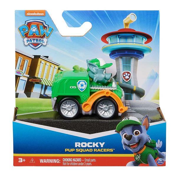 Ігровий набір Paw Patrol Рятувальний мініавтомобіль із водієм Рокі