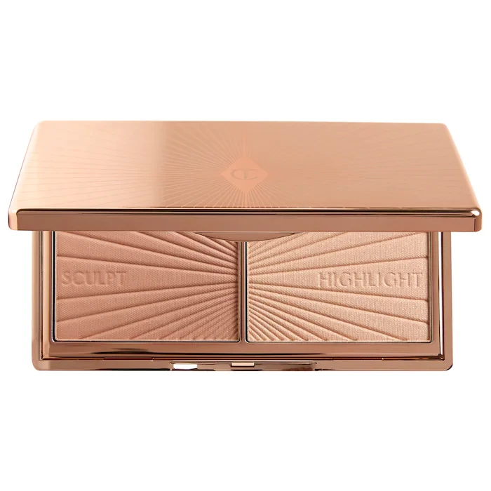 Міні-палетка для контурування Charlotte Tilbury Mini Filmstar Bronze & Glow Contour Duo, фото 1