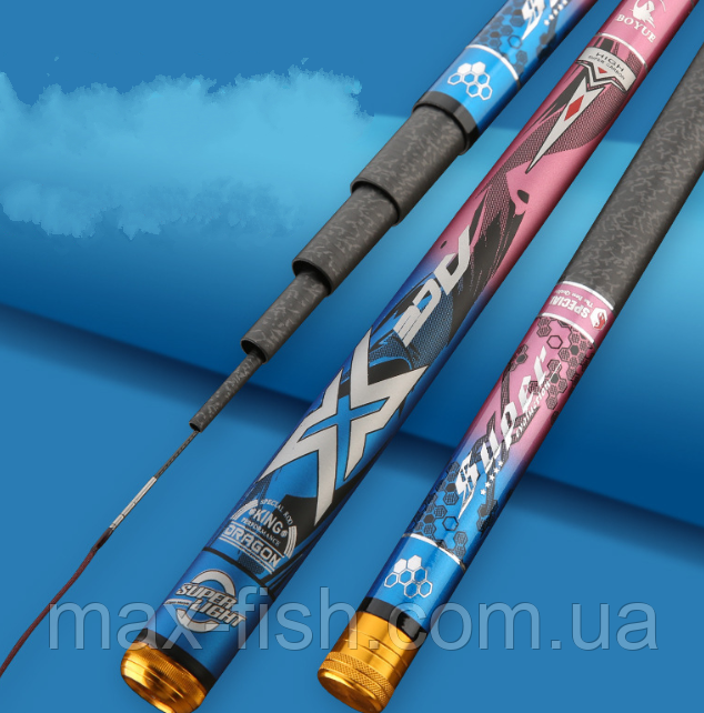 Телескопічне вудилище KING DRAGON 5.40 м, фото 1