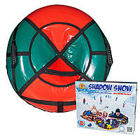 Тюбінг 100 см "Тягни-Штовхай" (ПВХ) надувні санки