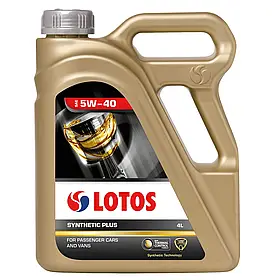 Олива моторна LOTOS Synthetic Plus A3/B4 SN/CF 5W-40 4 л (WF-K402Y00-0H0)