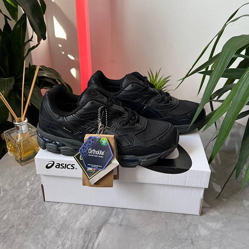 Мужские кроссовки Асикс Asics Gel-NYC BLACK GRANIT Чёрный Gore-Tex ...