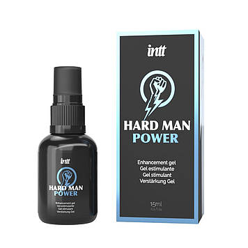 Стимулювальний гель для пеніса Intt Hard Man Power (15 мл) Bomba💣