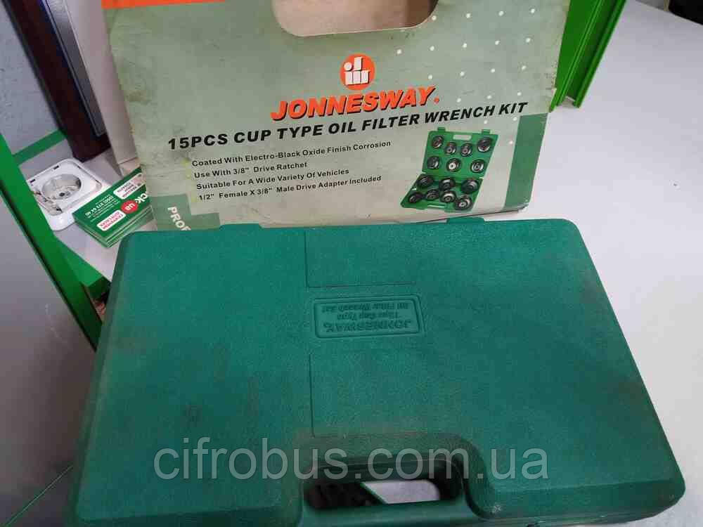 Обладнання для автосервісу Б/У Комплект чашок для знімання оливних фільтрів Jonnesway AI050004, фото 1
