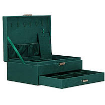 Скринька для прикрас (футляр для біжутерії) Springos 27 x 19 x 10.5 см HA1049, фото 5