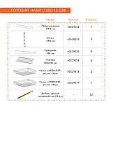 Гардеробна система набір WHITE Edition ТМ "KOLCHUGA" (Кольчуга) (1200-15-028), фото 6