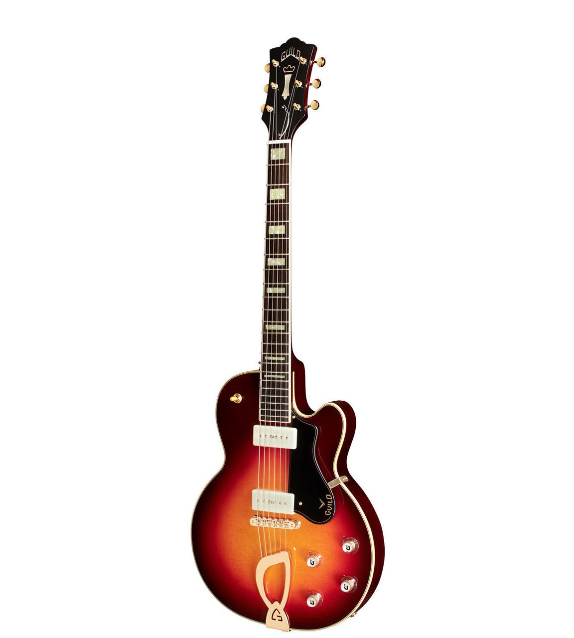 Електрогітара GUILD M-75 ARISTOCRAT (ANTIQUE SUNBURST), фото 1