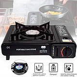 Туристичні пальники BK-167A, Газова портативна плита, Мініатюрний газовий пальник CA-49, фото 8