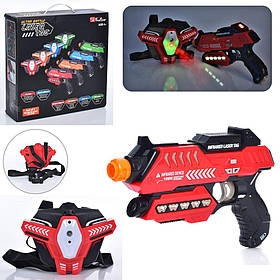 Пістолет лазер, пара, музика, світло, арт. 35929