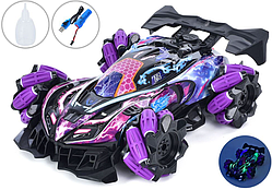 Машинка пускає пар на радіокеруванні, Машинка всюдихід на пульті управління,  Машинка трюкова з парогенератором на радіокеруванні