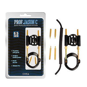 Система збільшення пеніса Chisa Prof.Jason C з двома рухомими металевими стрижнями