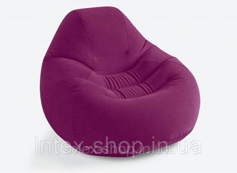 Надувне крісло Intex 68584 Deluxe Beanless Bag Chair 