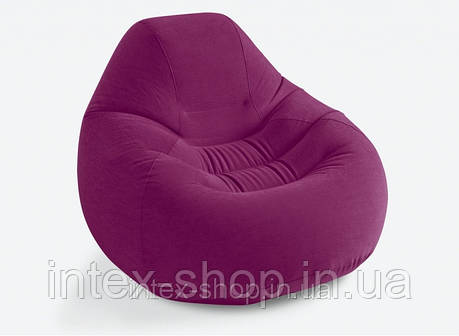 Надувное кресло Intex 68584 Deluxe Beanless Bag Chair , фото 2