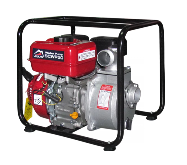 Мотопомпа бензинова Vulkan SCWP50 для чистої води, фото 1