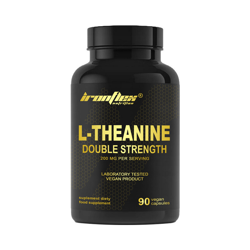 L-теанін IronFlex L-Theanine 200 mg 90 caps