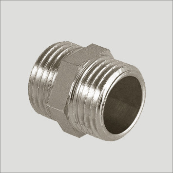 Ніпель 2" нікельований, фото 1