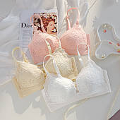 Мереживний бюстгальтер з дихаючими чашками